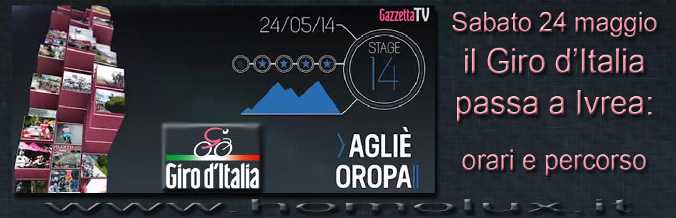 14 tappa giro d'italia Agliè - Oropa