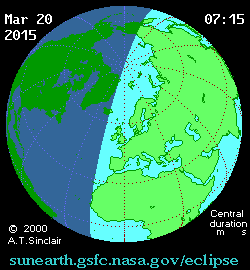 eclissi  di sole 20 marzo 2015